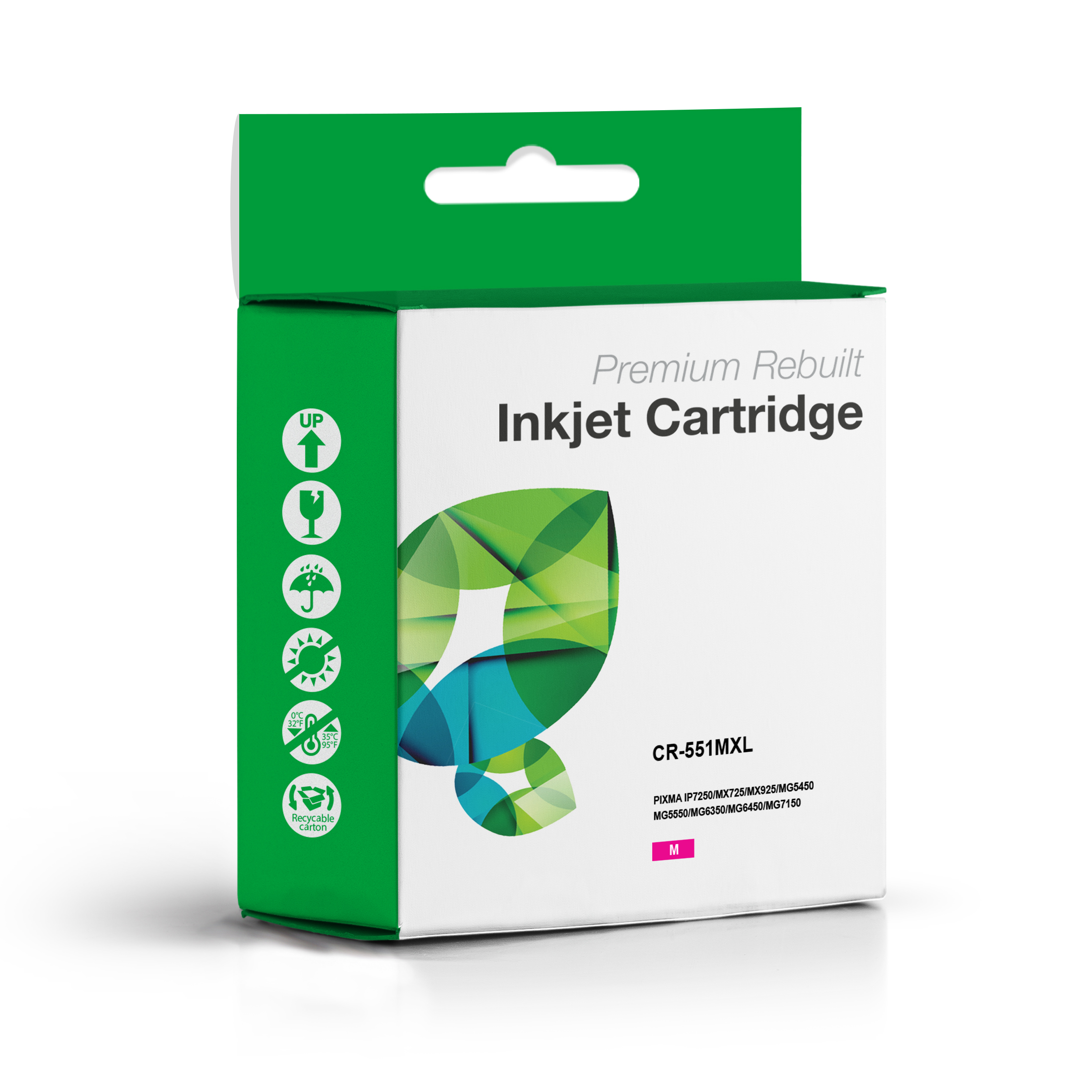 Canon CLI-551XL Magenta recycelte Tintenpatrone